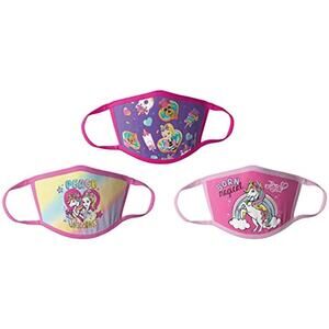 Jojo Siwa Kids Cloth Face Masks Cotton Pack of 3 Washable Reusable Non-Medical